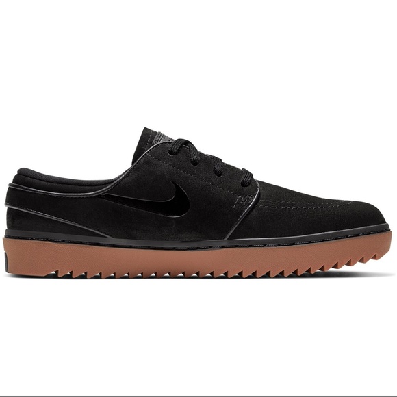 NWOB NIKE Janoski Golf Shoes Black/Black -… - Picture 2 of 5